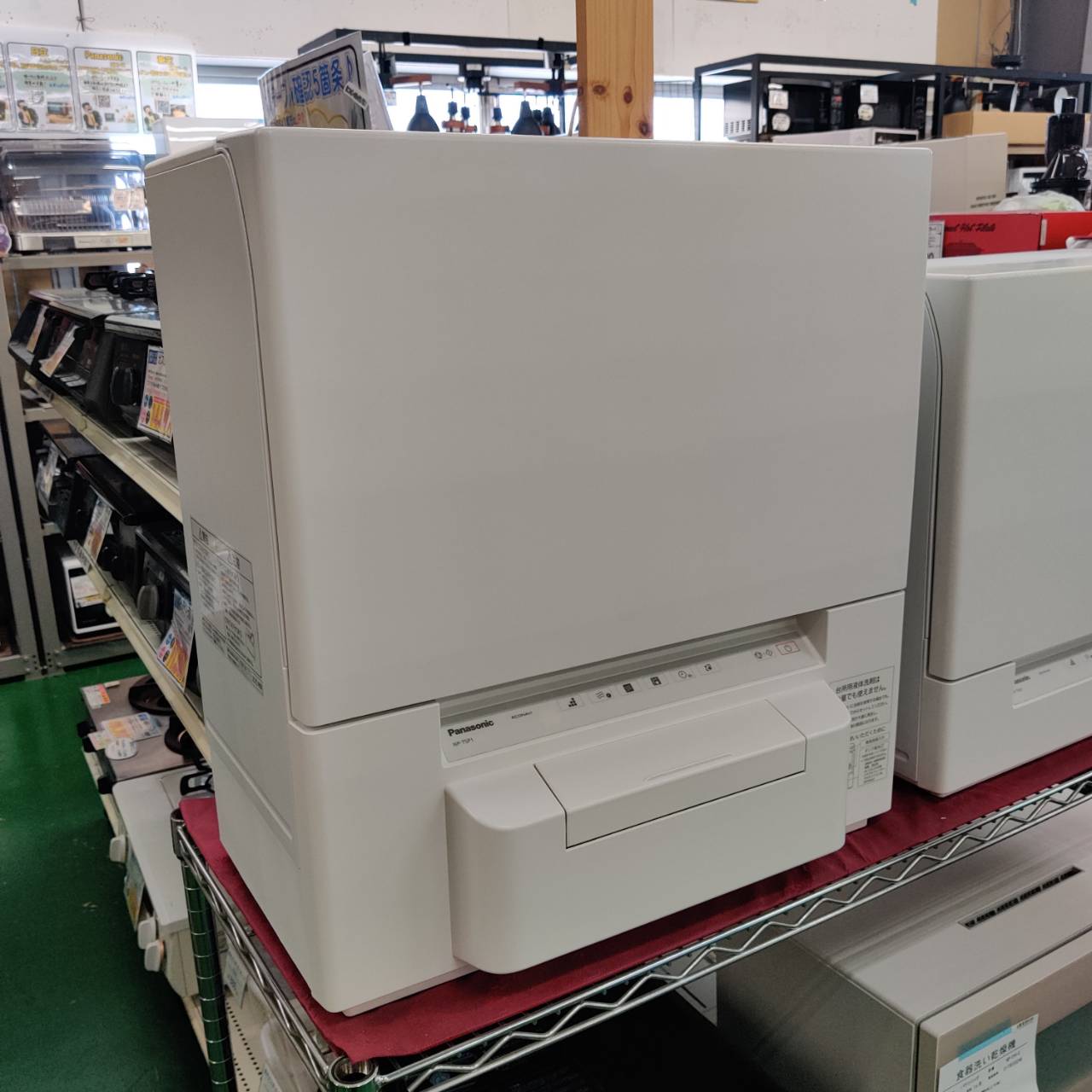 Panasonic 4人分 25年製 食器洗い乾燥機 NP-TSP1-W が入荷！｜工事不要 