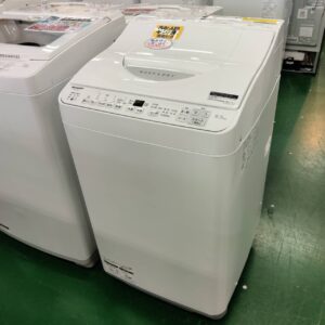 SHARP-シャープ-6.5kg-縦型洗濯乾燥機-ES-TX6H-W-リユース-柏-愛品倶楽部