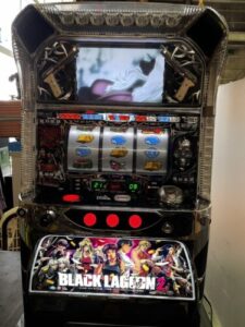 愛品館市原店で買取したブラックラグーン2 スロット実機