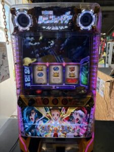 愛品館市原店で買取した戦姫絶唱シンフォギアスロット実機
