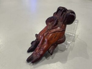 愛品館市原店で買取したスカルプチャー我のスネークハンドオブジェ