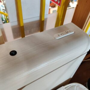 -株-サンモア-ダブルベッド-引出し×2-コンセント×2-照明付-リユース-柏-愛品倶楽部