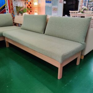 園田産業-ソファーベンチダイニング3点セット-木の音色-リユース-柏-愛品倶楽部
