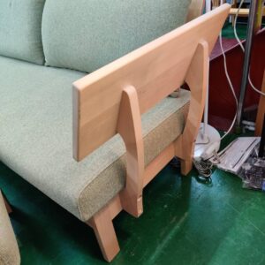 園田産業-ソファーベンチダイニング3点セット-木の音色-リユース-柏-愛品倶楽部