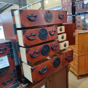 岩谷堂箪笥-拭漆塗り-帳場箪笥-みちのく小箪笥-リユース-柏-愛品倶楽部
