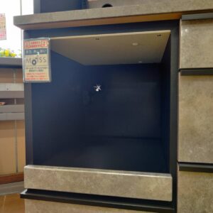松田家具-2枚スライド扉キッチンボード-1400クレディアレンジ-リユース-柏-愛品倶楽部