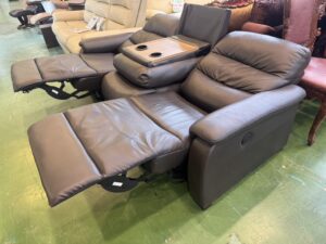 ニトリ｜3人掛電動本革リクライニングソファ｜Nビリーバ 本革買取致し 