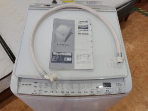 愛品館市原店で買取した。HITACHI2022年製BW-DV80G洗濯乾燥機