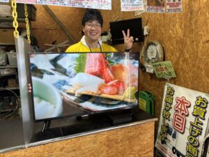 愛品館市原店で買取したTCLのTVと外付けHDD