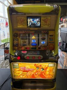 愛品館市原店で買取した初代秘宝伝デンセツヘノミチスロット実機