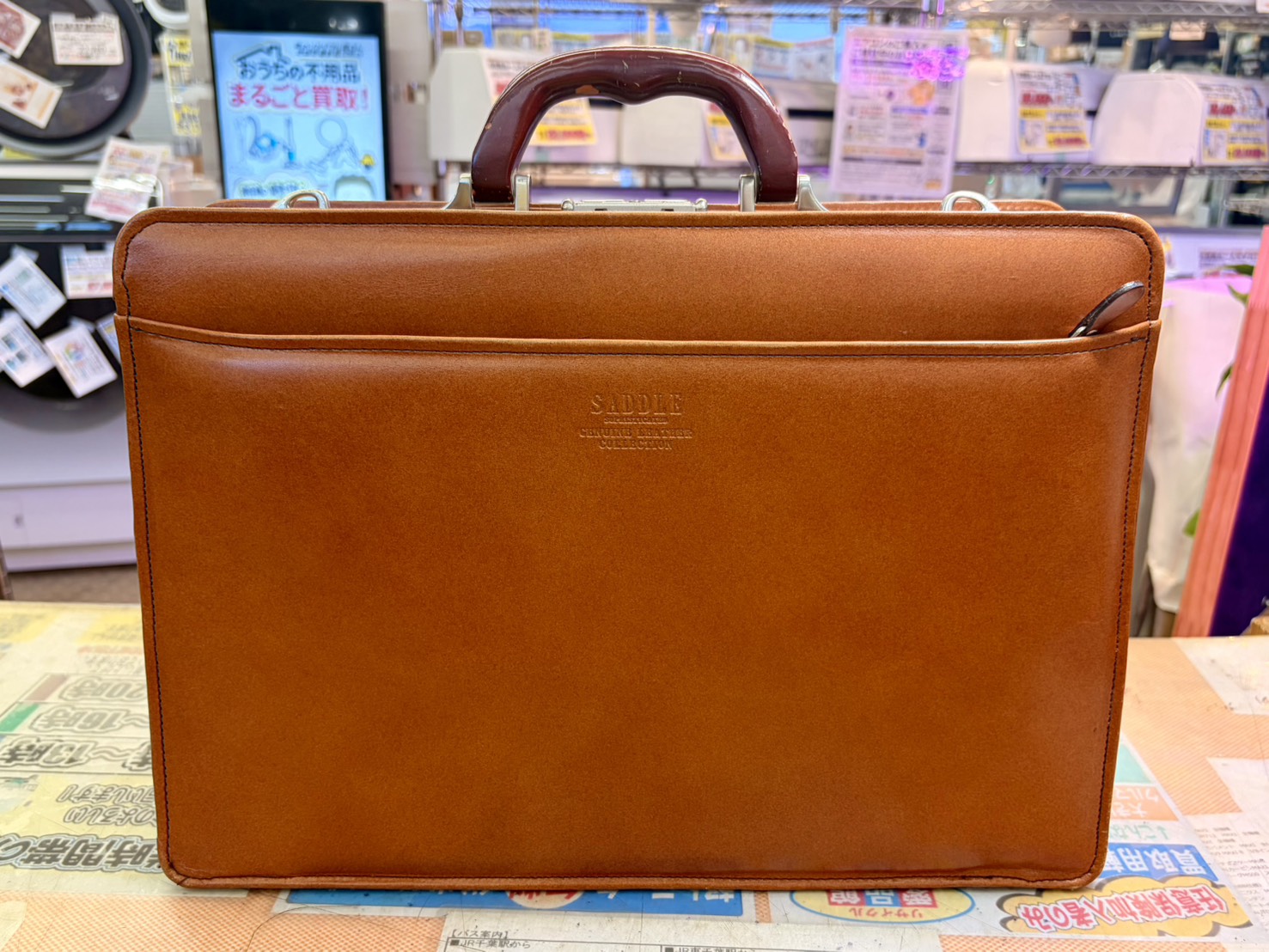 SADDLE　ダレスバッグ