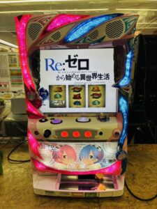 Re:ゼロから始める異世界生活 双子パネル スロット実機 買取致しました