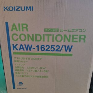 コイズミ-KOIZUMI-ウインド型ルームエアコン-KAW-16252-リユース-柏-愛品倶楽部