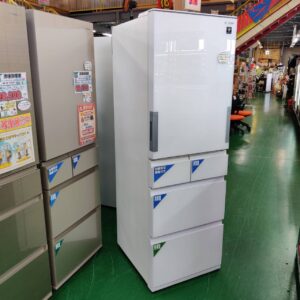 2020年製 SHARP 冷凍冷蔵庫 SJ-GW41F-W 412L シャープ SHARP 412L 20年製 5ドア冷蔵庫 SJ-GW41F が入荷！｜どっちも