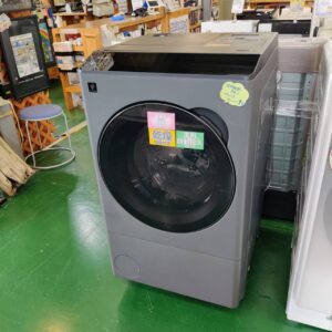 シャープ-SHARP-12.0kg-6.0kg-ドラム式洗濯乾燥機-ES-12X1-HL-リユース-柏-愛品倶楽部