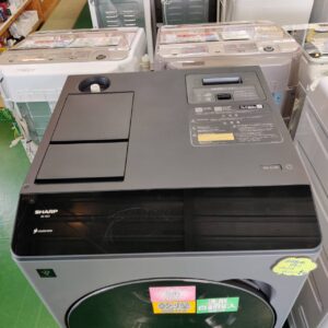 シャープ-SHARP-12.0kg-6.0kg-ドラム式洗濯乾燥機-ES-12X1-HL-リユース-柏-愛品倶楽部