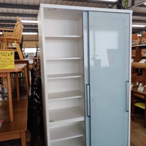 松田家具-ダイニングボード-バニラ1000（引戸タイプ）-リユース-柏-愛品倶楽部