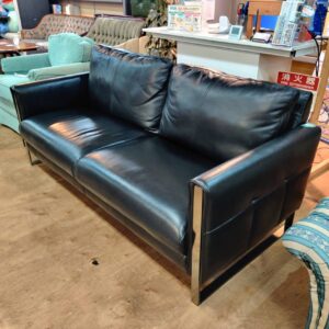 IDC大塚家具-IDC-OTSUKA-本革-ワイド2Pソファ-L-S58N-エルエス58-リユース-柏-愛品倶楽部