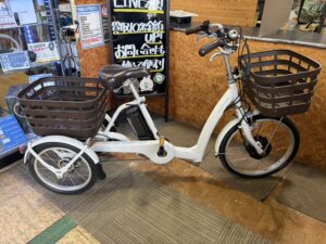 愛品館市原店で買取したブリヂストンラクット電動アシスト三輪自転車