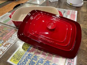 愛品館市原店で買取したルクルーゼ|スクエア・ベーキングディッシュ
