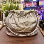 濱野 HAMANO サンピエトロ メタリックハンドバッグ 買取致しました｜リサイクルショップ 愛品館千葉店