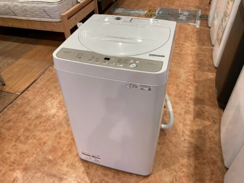 リサイクルショップ愛品館市原店で出張買取をしたSHARPの22年製5㎏洗濯機
