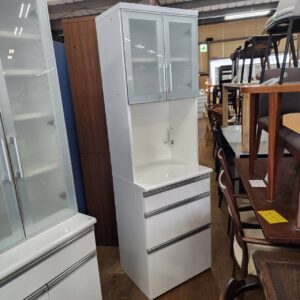 綾野製作所-AYANO-2枚扉キッチンボード-2枚扉食器棚セット-CHO-長-リユース-柏-愛品倶楽部