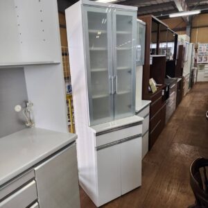 綾野製作所-AYANO-2枚扉キッチンボード-2枚扉食器棚セット-CHO-長-リユース-柏-愛品倶楽部
