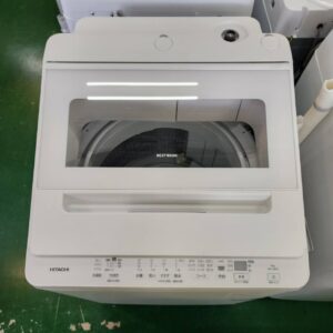 日立-HITACHI-8.0kg全自動洗濯機-BW-V80M（ビートウォッシュ）-リユース-柏-愛品倶楽部