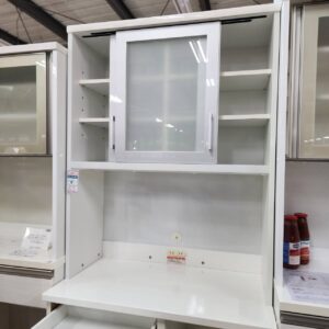 高橋木工所-TAKAHASHI-2枚スライド扉キッチンボード-オジオ90オープン-リユース-柏-愛品倶楽部