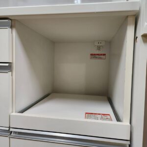 高橋木工所-TAKAHASHI-2枚スライド扉キッチンボード-オジオ90オープン-リユース-柏-愛品倶楽部