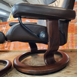 エコーネス-EKORNES-ストレスレスチェア-オットマンSET-コンサル-Consul-Mサイズ-クラシックベース-リユース-柏-愛品倶楽部