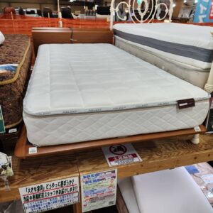 アイシン-ASLEEP-シングルベッド-レッグタイプ-ヘッドボード付-リユース-柏-愛品倶楽部