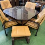冨士ファニチア｜ダイニング5点セット｜オットマン付買取致しました｜愛品館八千代店